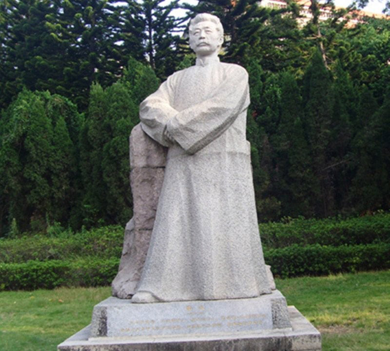 大理石魯迅站像石雕-石雕魯迅站像 大理石魯迅站像石雕-石雕魯迅站像高清圖片