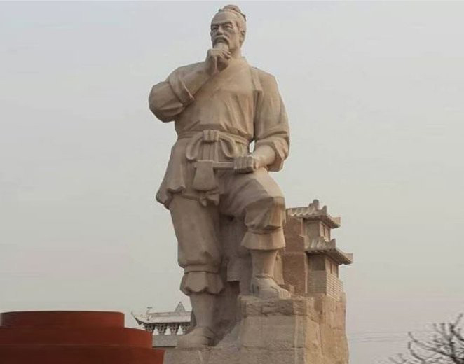 石雕古代名人魯班-古代名人石雕魯班 石雕古代名人魯班-古代名人石雕魯班高清圖片