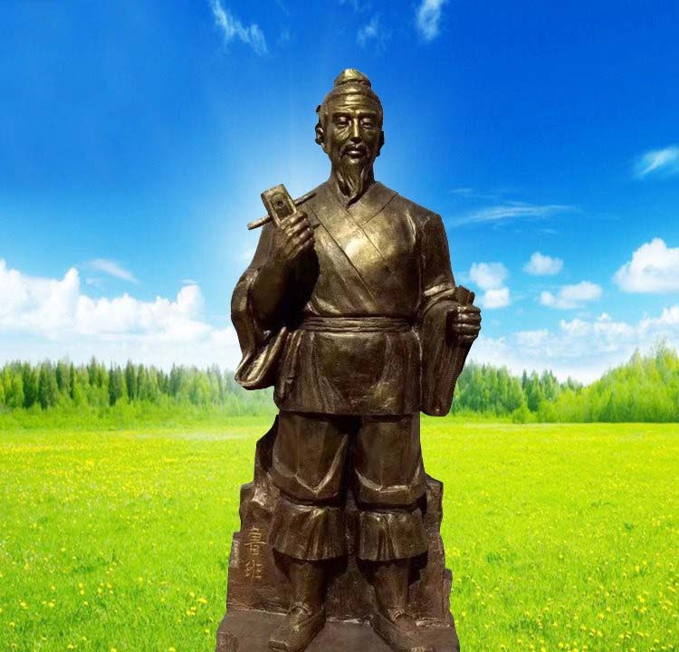 銅雕魯班-古代名人木匠祖師魯班銅雕 銅雕魯班-古代名人木匠祖師魯班銅雕