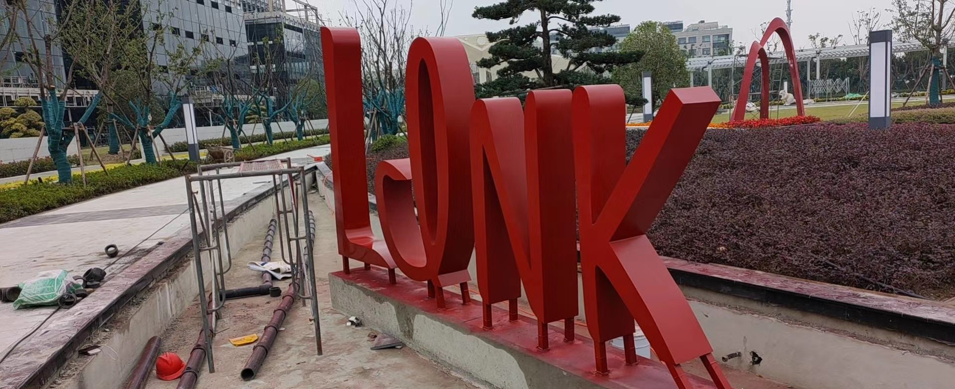 不銹鋼字母景觀雕塑-不銹鋼字母景觀雕塑 不銹鋼字母景觀雕塑-不銹鋼字母景觀雕塑高清圖片