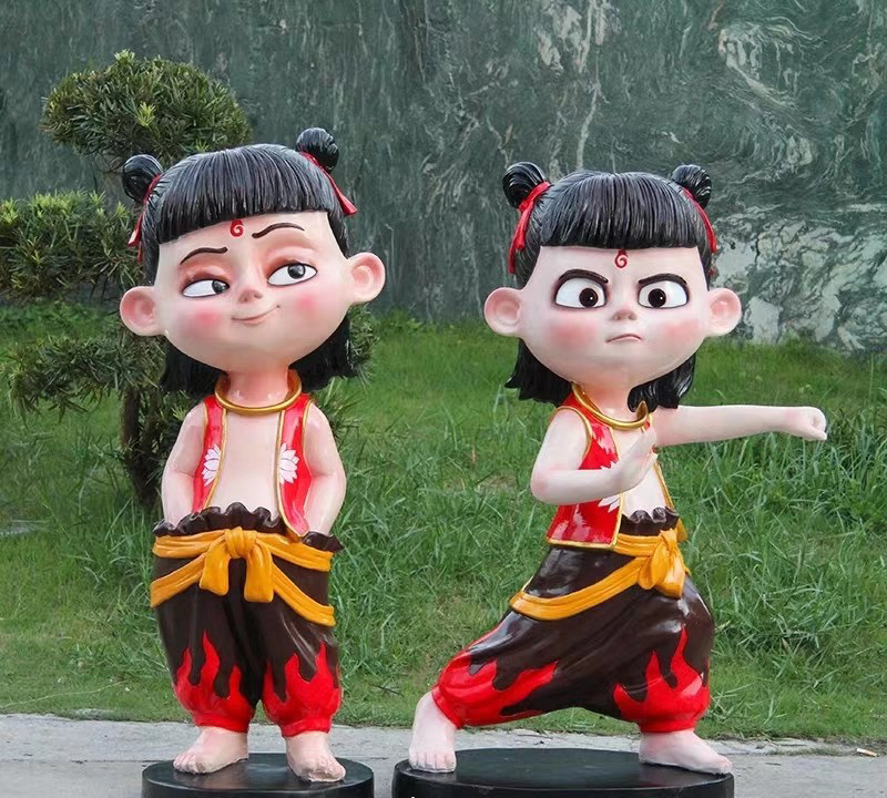 玻璃鋼卡通哪吒人物雕塑-玻璃鋼卡通哪吒人物雕塑 玻璃鋼卡通哪吒人物雕塑-玻璃鋼卡通哪吒人物雕塑高清圖片