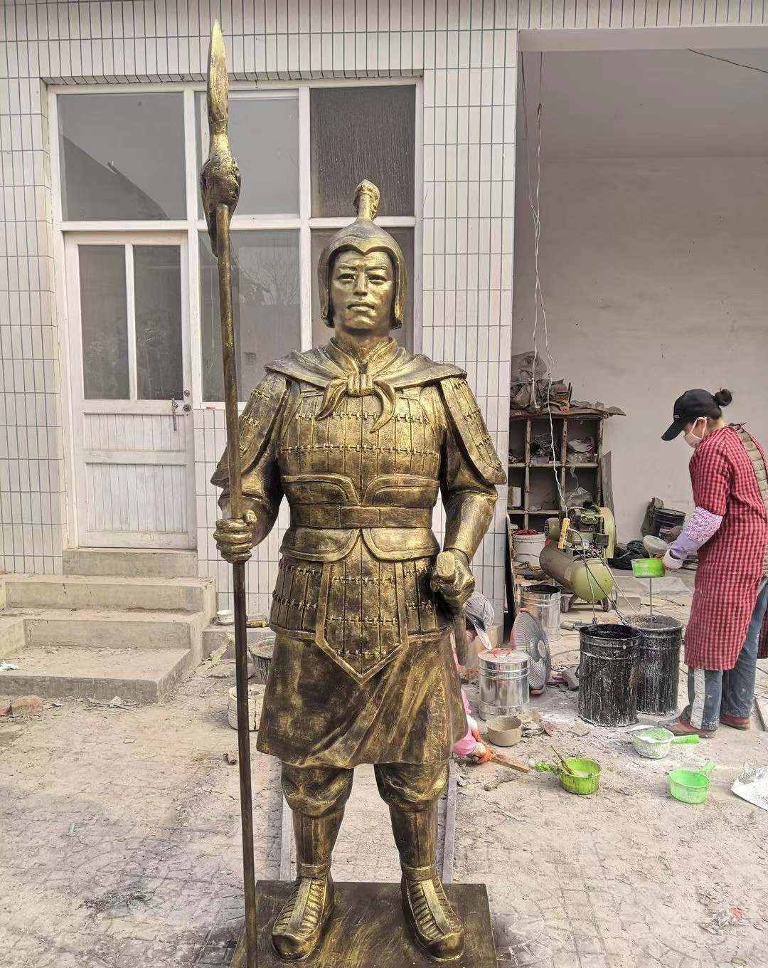 古代士兵人物銅雕-士兵人物銅雕 古代士兵人物銅雕-士兵人物銅雕高清圖片