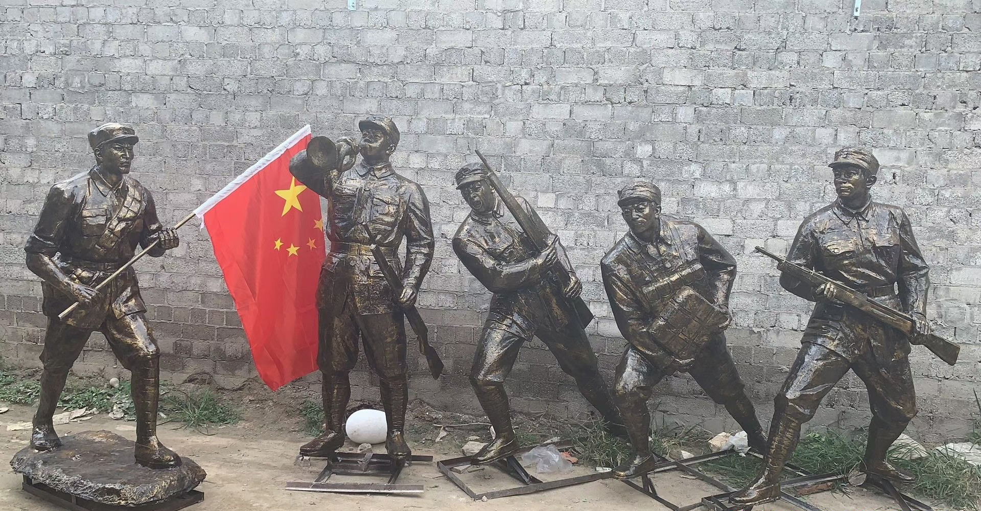 解放軍人物銅雕-解放軍人物銅雕 解放軍人物銅雕-解放軍人物銅雕高清圖片
