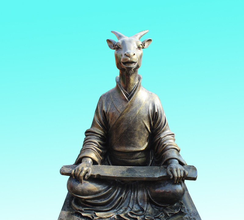 十二生肖銅雕羊雕塑-十二生肖銅雕羊雕塑 十二生肖銅雕羊雕塑-十二生肖銅雕羊雕塑高清圖片