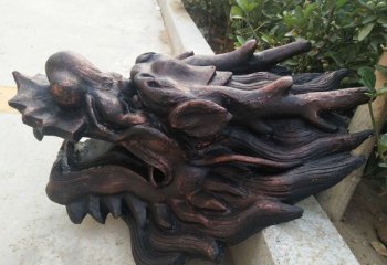 銅雕龍頭雕塑-銅雕龍頭雕塑