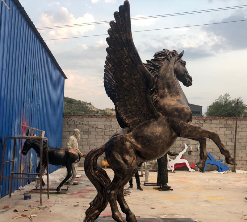 銅雕飛馬雕塑-銅雕飛馬雕塑,銅雕馬踏飛燕雕塑 銅雕飛馬雕塑-銅雕飛馬雕塑,銅雕馬踏飛燕雕塑高清圖片
