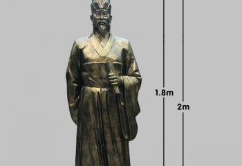 王陽明銅雕像-王陽明銅雕像，王陽明銅雕塑像