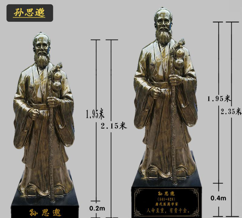 孫思邈銅雕像-孫思邈銅雕像,名醫孫思邈銅雕 孫思邈銅雕像-孫思邈銅雕像,名醫孫思邈銅雕