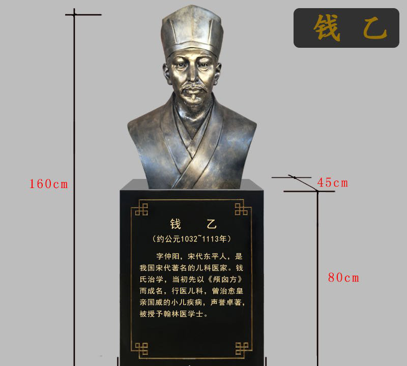 錢乙銅雕像-錢乙銅雕像,兒科醫(yī)學家錢乙銅雕 錢乙銅雕像-錢乙銅雕像,兒科醫(yī)學家錢乙銅雕高清圖片
