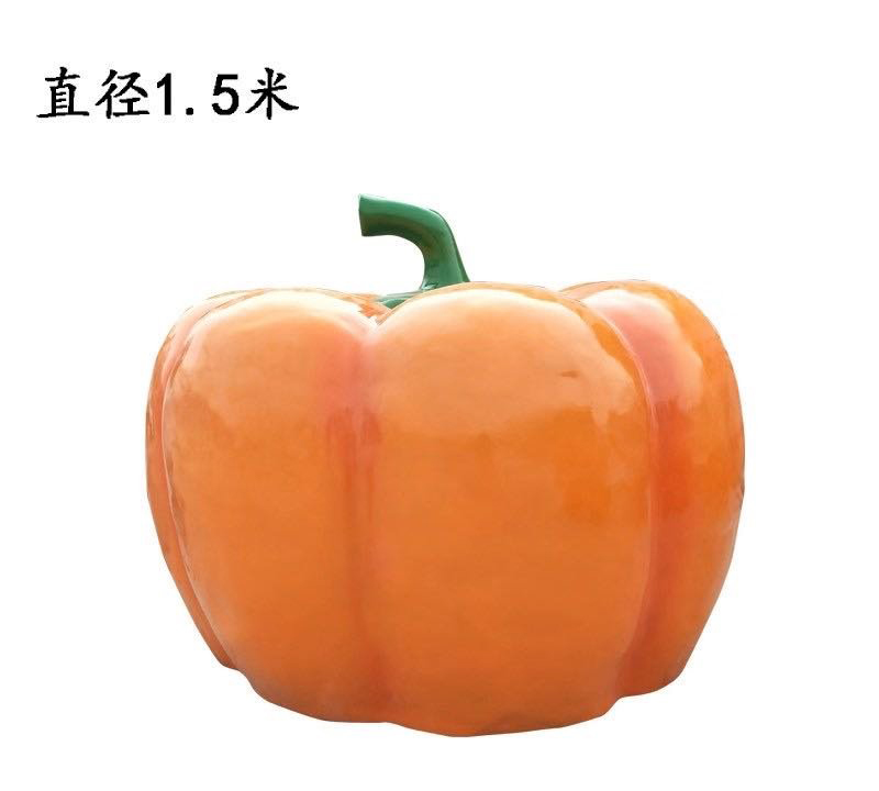 玻璃鋼南瓜雕塑-玻璃鋼南瓜雕塑,南瓜造型玻璃鋼雕塑