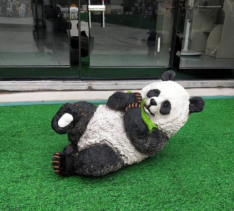 玻璃鋼熊貓動物雕塑-玻璃鋼熊貓動物雕塑,熊貓玻璃鋼仿真雕塑