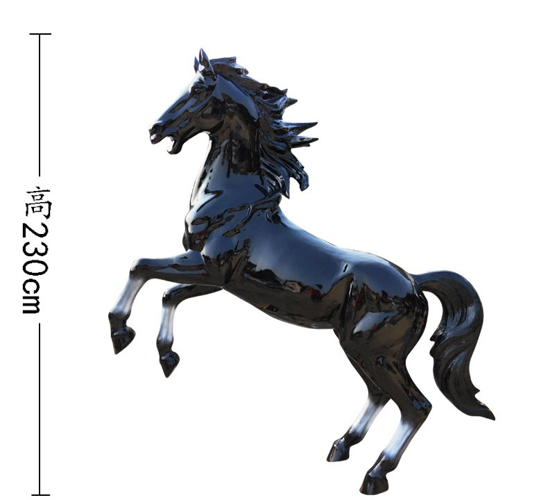 玻璃鋼仿真黑馬雕塑-玻璃鋼仿真黑馬雕塑,玻璃鋼黑馬動物雕塑 玻璃鋼仿真黑馬雕塑-玻璃鋼仿真黑馬雕塑,玻璃鋼黑馬動物雕塑 高清圖片