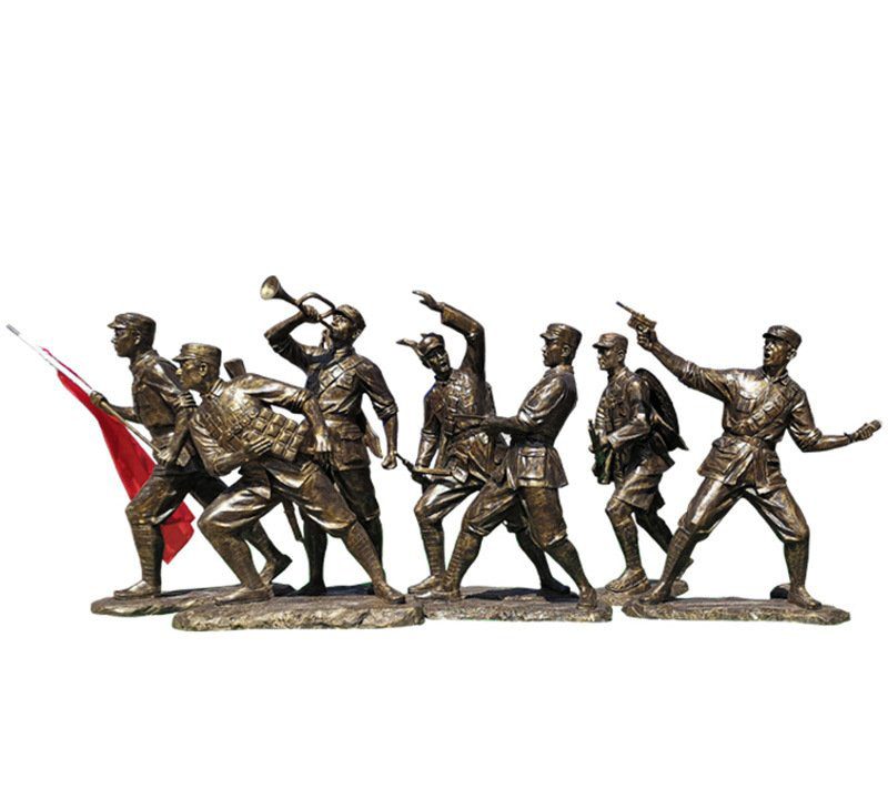 八路軍紅色文化抗戰銅雕-八路軍抗戰銅雕 八路軍紅色文化抗戰銅雕-八路軍抗戰銅雕