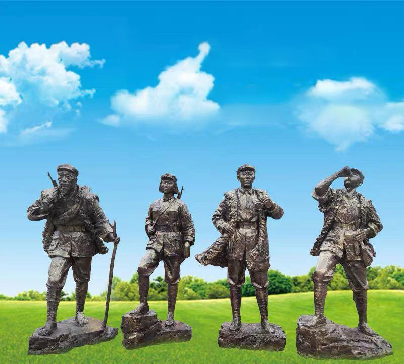 公園八路軍戰士銅雕-公園八路軍戰士黨建銅雕 公園八路軍戰士銅雕-公園八路軍戰士黨建銅雕