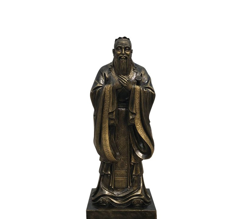 孔子行教像校園古代名人銅雕-孔子行教像銅雕 校園古代名人銅雕 孔子行教像校園古代名人銅雕-孔子行教像銅雕 校園古代名人銅雕高清圖片