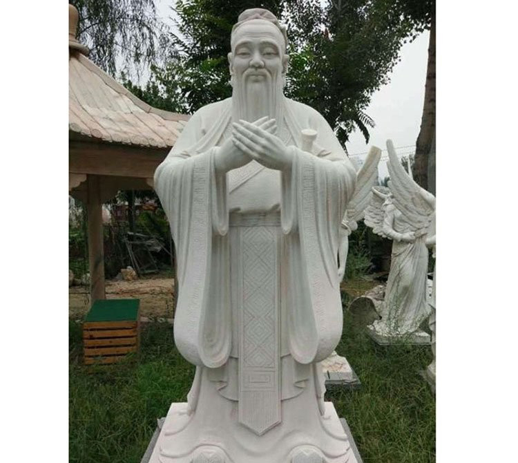 漢白玉孔子行教像校園名人石雕-漢白玉孔子行教像石雕 校園名人石雕 漢白玉孔子行教像校園名人石雕-漢白玉孔子行教像石雕 校園名人石雕高清圖片