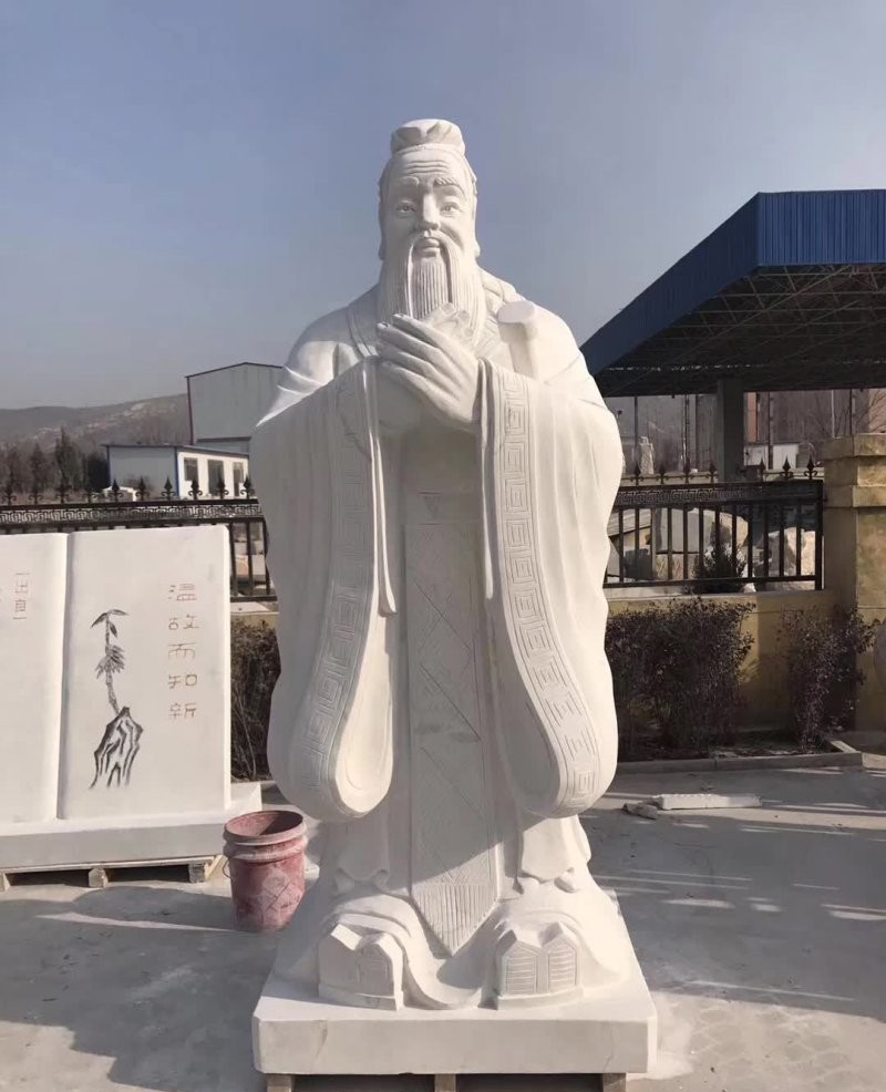 校園古代名人孔子論語石雕-校園孔子論語石雕 校園古代名人石雕 校園古代名人孔子論語石雕-校園孔子論語石雕 校園古代名人石雕高清圖片