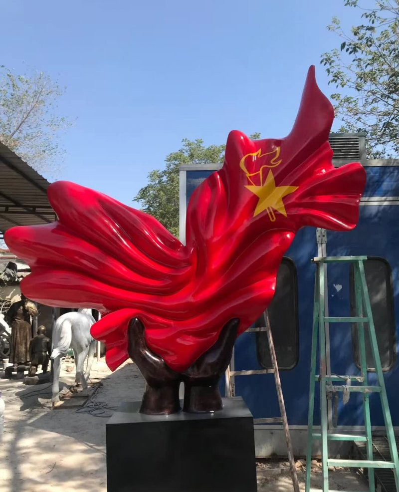 不銹鋼校園少年先鋒隊隊旗雕塑-不銹鋼少年先鋒隊隊旗雕塑 不銹鋼校園雕塑 不銹鋼校園少年先鋒隊隊旗雕塑-不銹鋼少年先鋒隊隊旗雕塑 不銹鋼校園雕塑