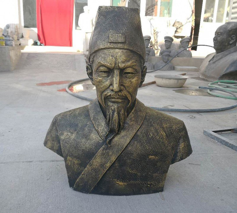 校園玻璃鋼仿銅李時珍胸像雕塑-校園玻璃鋼李時珍雕塑 玻璃鋼仿銅李時珍雕塑 校園玻璃鋼仿銅李時珍胸像雕塑-校園玻璃鋼李時珍雕塑 玻璃鋼仿銅李時珍雕塑高清圖片
