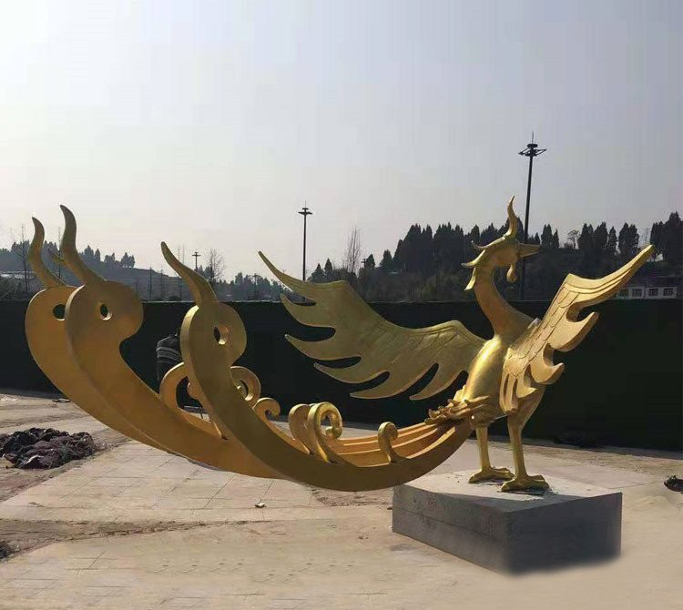 銅雕展翅鳳凰-銅雕鳳凰 鳳凰展翅銅雕 銅雕展翅鳳凰-銅雕鳳凰 鳳凰展翅銅雕高清圖片
