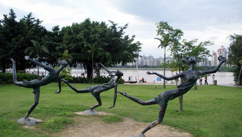 公園放風箏人物銅雕-放風箏人物銅雕 公園人物銅雕 公園放風箏人物銅雕-放風箏人物銅雕 公園人物銅雕高清圖片