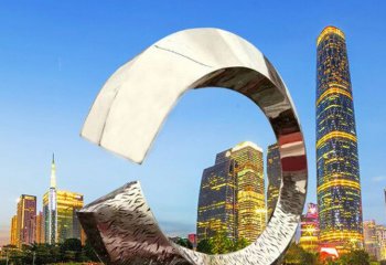 城市不銹鋼抽象圓環(huán)雕塑-城市不銹鋼圓環(huán)雕塑 不銹鋼抽象圓環(huán)雕塑