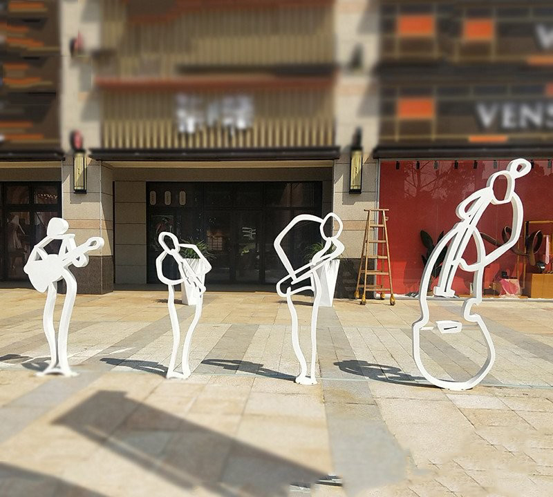 不銹鋼抽象音樂人物雕塑-不銹鋼音樂人物雕塑 不銹鋼抽象人物雕塑 不銹鋼抽象音樂人物雕塑-不銹鋼音樂人物雕塑 不銹鋼抽象人物雕塑高清圖片
