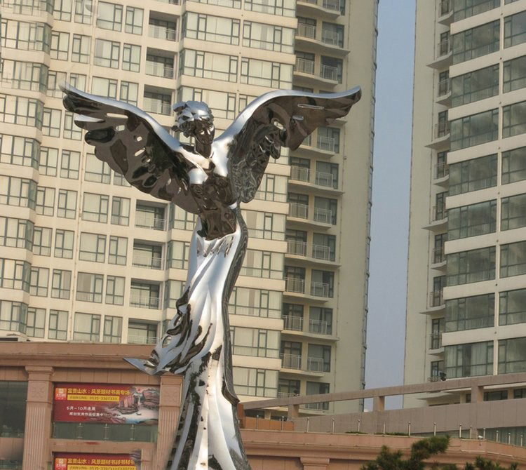 不銹鋼鏡面抽象天使雕塑-不銹鋼天使雕塑 鏡面抽象天使雕塑 不銹鋼鏡面抽象天使雕塑-不銹鋼天使雕塑 鏡面抽象天使雕塑高清圖片