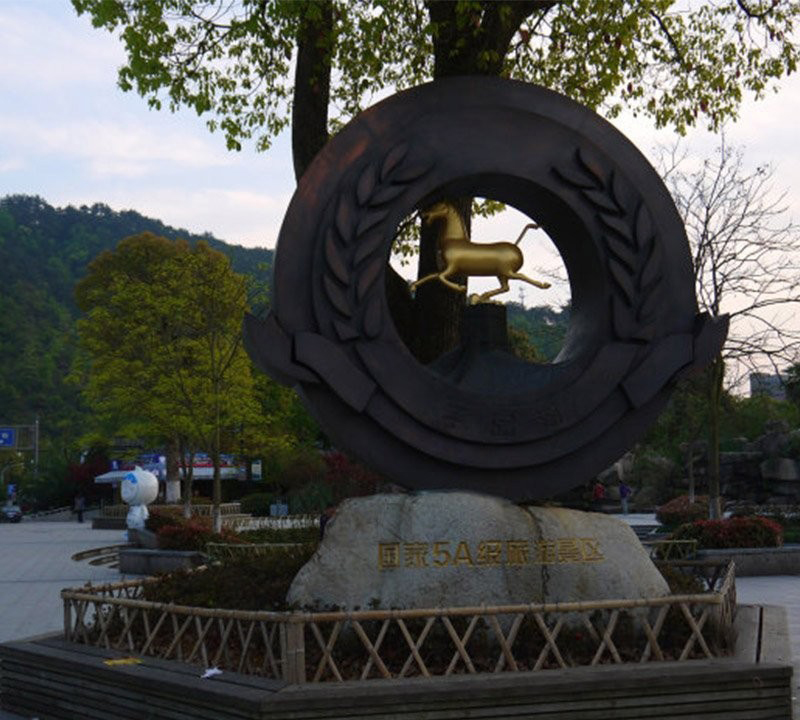 國家旅游局標志馬踏飛燕銅雕-標志銅雕 馬踏飛燕銅雕 國家旅游局標志馬踏飛燕銅雕-標志銅雕 馬踏飛燕銅雕高清圖片