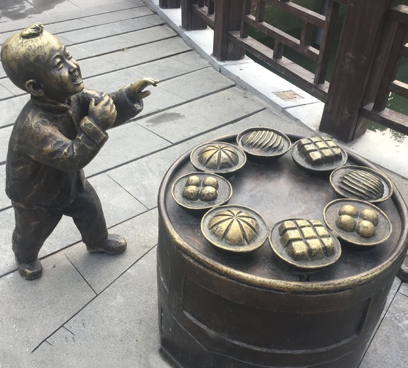 民俗人物八大碗銅雕-民俗人物銅雕 八大碗銅雕 民俗人物八大碗銅雕-民俗人物銅雕 八大碗銅雕高清圖片