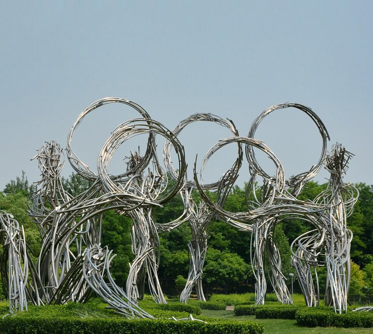 公園不銹鋼抽象人物五環(huán)雕塑-公園不銹鋼抽象五環(huán)雕塑 不銹鋼抽象人物五環(huán)雕塑 公園不銹鋼抽象人物五環(huán)雕塑-公園不銹鋼抽象五環(huán)雕塑 不銹鋼抽象人物五環(huán)雕塑高清圖片