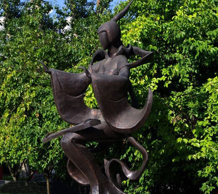 抽象古代女孩彈琴銅雕-抽象古代女孩銅雕 古代女孩彈琴銅雕 抽象古代女孩彈琴銅雕-抽象古代女孩銅雕 古代女孩彈琴銅雕高清圖片