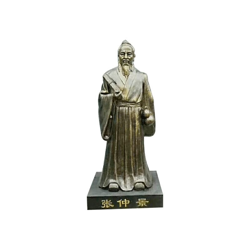 古代名醫醫圣張仲景銅雕-古代名醫銅雕 張仲景銅雕 古代名醫醫圣張仲景銅雕-古代名醫銅雕 張仲景銅雕高清圖片