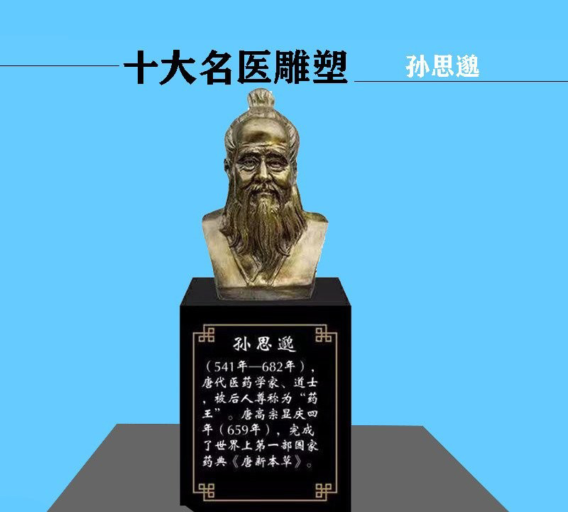 銅雕古代名醫孫思邈頭像-古代名醫孫思邈銅雕 孫思邈頭像銅雕 銅雕古代名醫孫思邈頭像-古代名醫孫思邈銅雕 孫思邈頭像銅雕高清圖片