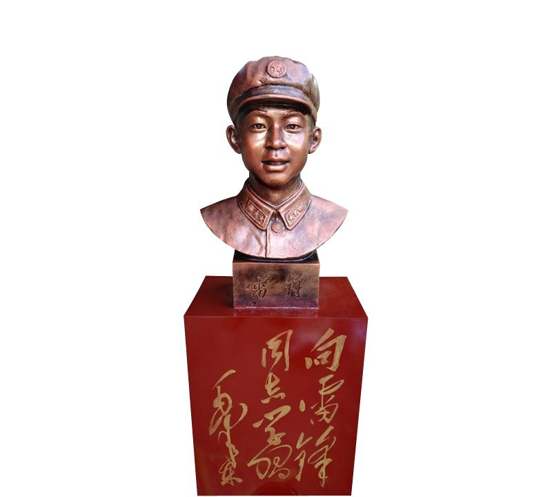 玻璃鋼仿銅校園雷鋒頭像-玻璃鋼仿銅雷鋒 校園雷鋒頭像 玻璃鋼仿銅校園雷鋒頭像-玻璃鋼仿銅雷鋒 校園雷鋒頭像高清圖片