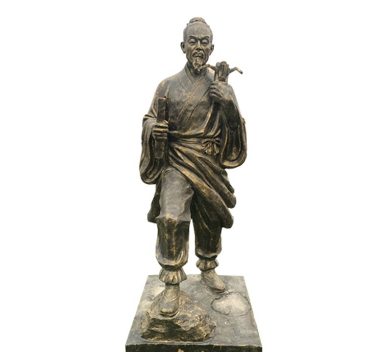 古代名人木匠祖師魯班銅雕-古代名人銅雕 魯班銅雕 古代名人木匠祖師魯班銅雕-古代名人銅雕 魯班銅雕高清圖片