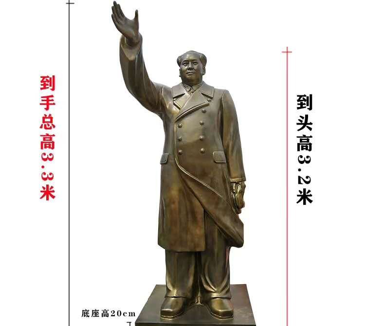 玻璃鋼仿銅揮手毛澤東雕塑-玻璃鋼毛澤東雕塑 揮手毛澤東雕塑 玻璃鋼仿銅揮手毛澤東雕塑-玻璃鋼毛澤東雕塑 揮手毛澤東雕塑高清圖片