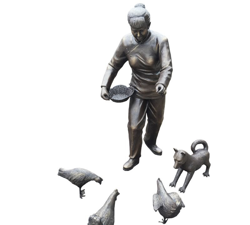 農(nóng)耕主題喂雞人物銅雕-農(nóng)耕人物銅雕 喂雞人物銅雕 農(nóng)耕主題喂雞人物銅雕-農(nóng)耕人物銅雕 喂雞人物銅雕高清圖片
