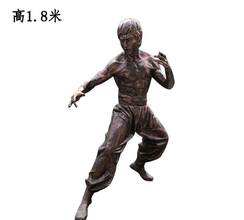 功夫之王銅雕李小龍-李小龍銅雕 鑄銅李小龍 功夫之王銅雕李小龍-李小龍銅雕 鑄銅李小龍