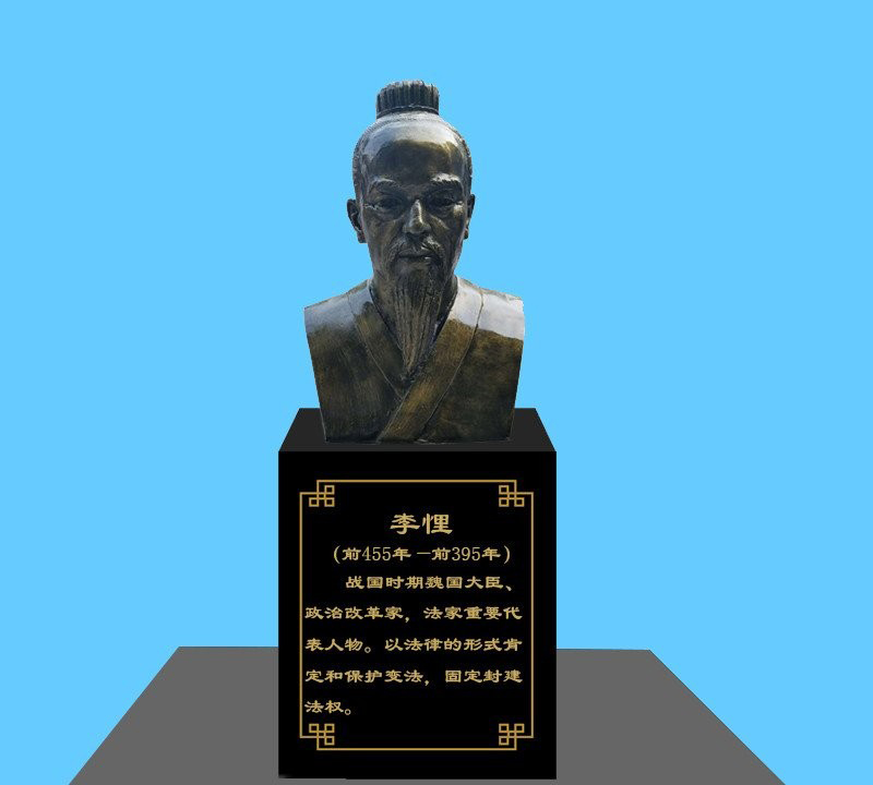 古代名人李悝胸像銅雕-古代名人銅雕 李悝銅雕 古代名人李悝胸像銅雕-古代名人銅雕 李悝銅雕高清圖片