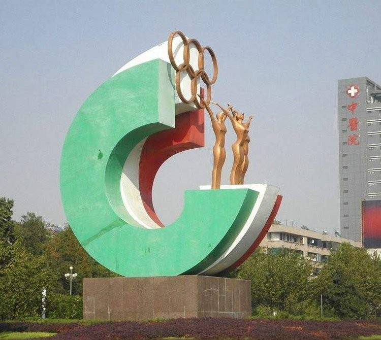 不銹鋼抽象奧運五環人物雕塑-不銹鋼奧運五環雕塑 不銹鋼抽象人物雕塑 不銹鋼抽象奧運五環人物雕塑-不銹鋼奧運五環雕塑 不銹鋼抽象人物雕塑