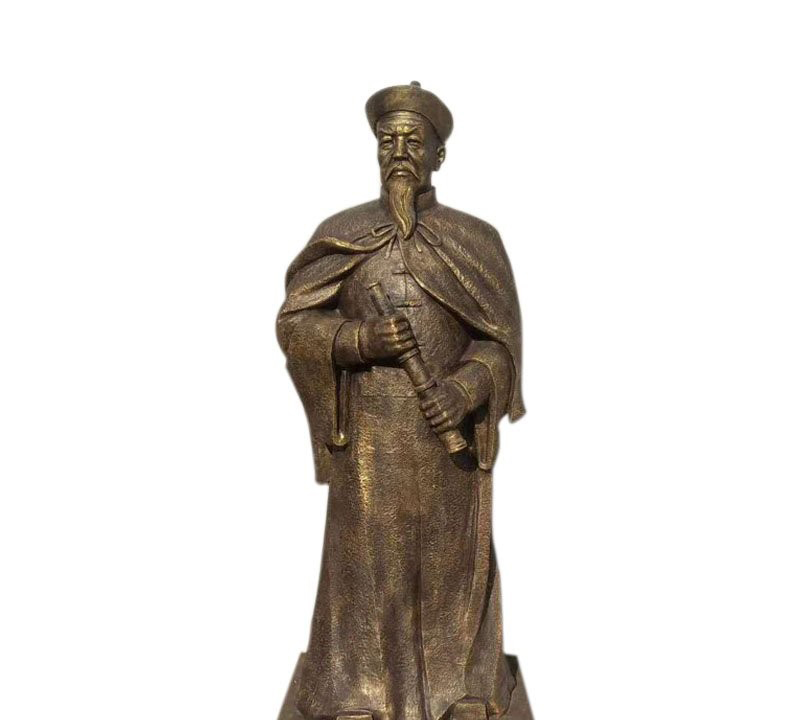 古代名人立式林則徐銅雕像-古代名人銅雕 銅雕林則徐 古代名人立式林則徐銅雕像-古代名人銅雕 銅雕林則徐高清圖片